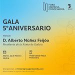 Gala V Aniversario Foro Empresa Pontevedra – Con D. Alberto Núñez Feijoo